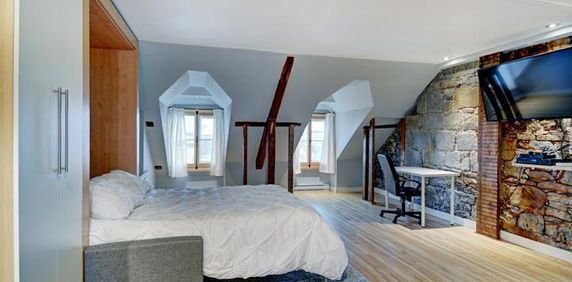 Loft entièrement meublé à louer Vieux-Québec juillet 2026 - Photo 2