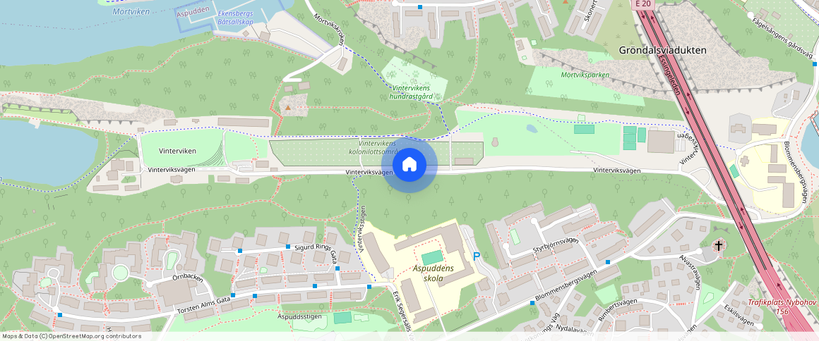 Vinterviksvägen, Stockholm