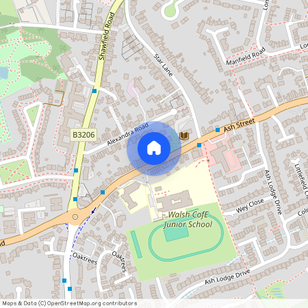 Ash Street, Ash, Aldershot, Surrey, GU12