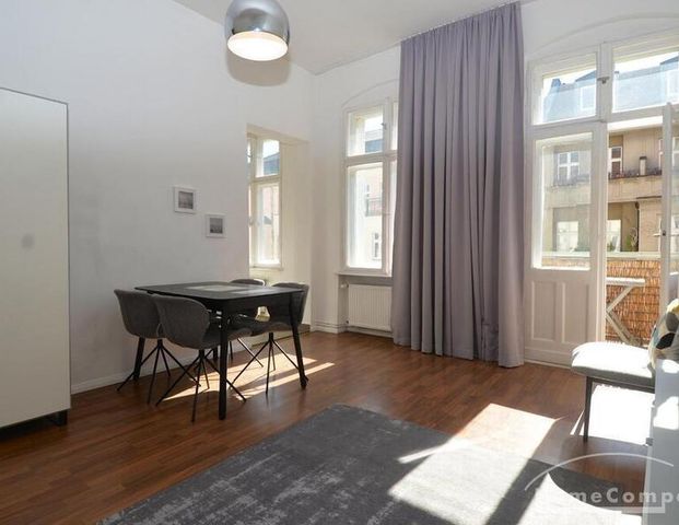 Helle 1-Zi. Wohnung in Friedrichshain,möbliert, Balkon - Foto 1