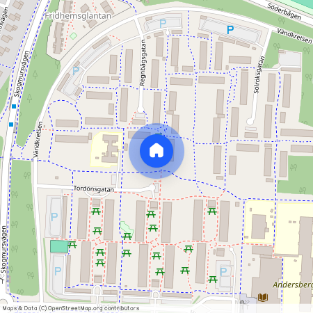 Regnbågsgatan 17 B, Andersberg