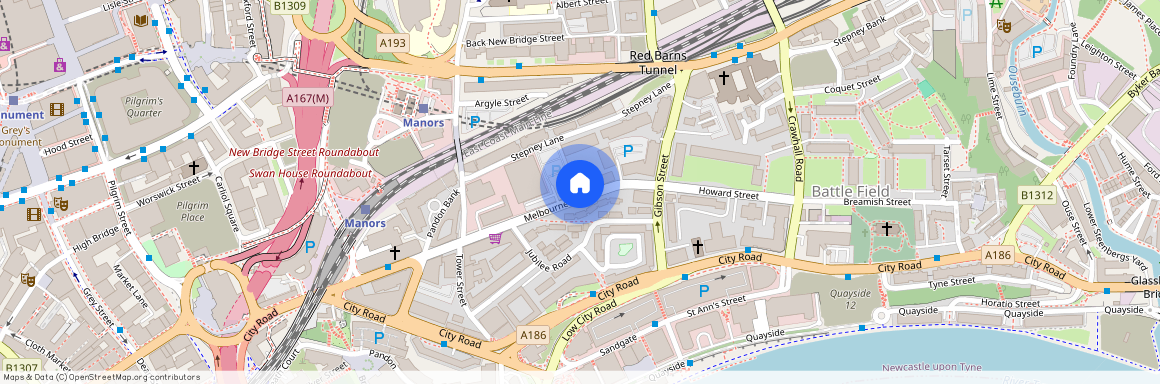 Melbourne St, NE1 2JB, Newcastle Upon Tyne