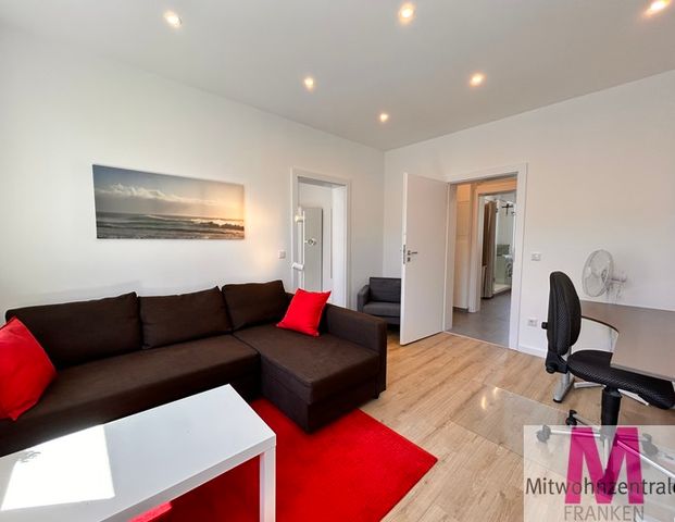 Moderne, helle, renovierte 2-Zimmer-Wohnung am Fürther Stadtpark in ruhiger Lage und trotzdem direkt überall angebunden - Photo 1