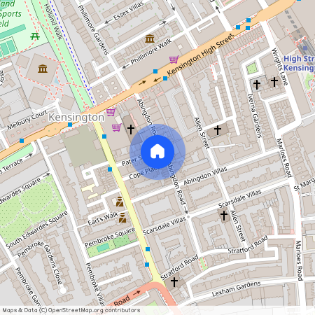 Abingdon Road, Kensington, London, W8