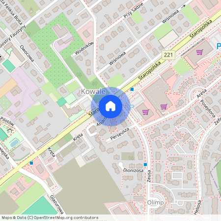 ul. Andromedy, Kowale, Kolbudy, gdański, pomorskie