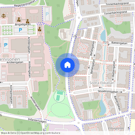 Garnisonsvägen, Linköping