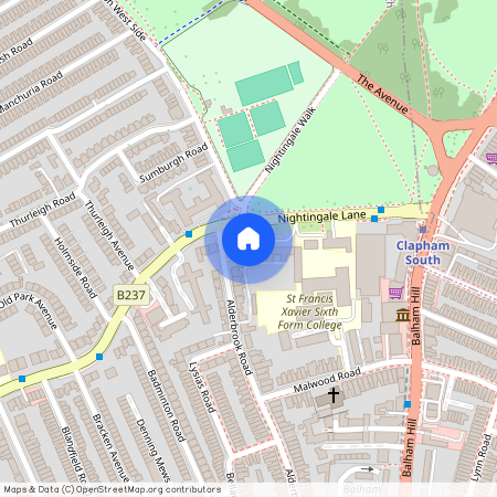 Nightingale Lane, Clapham South, London, SW12 8TN