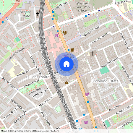 Amelia Street, Elephant and Castle, London, SE17