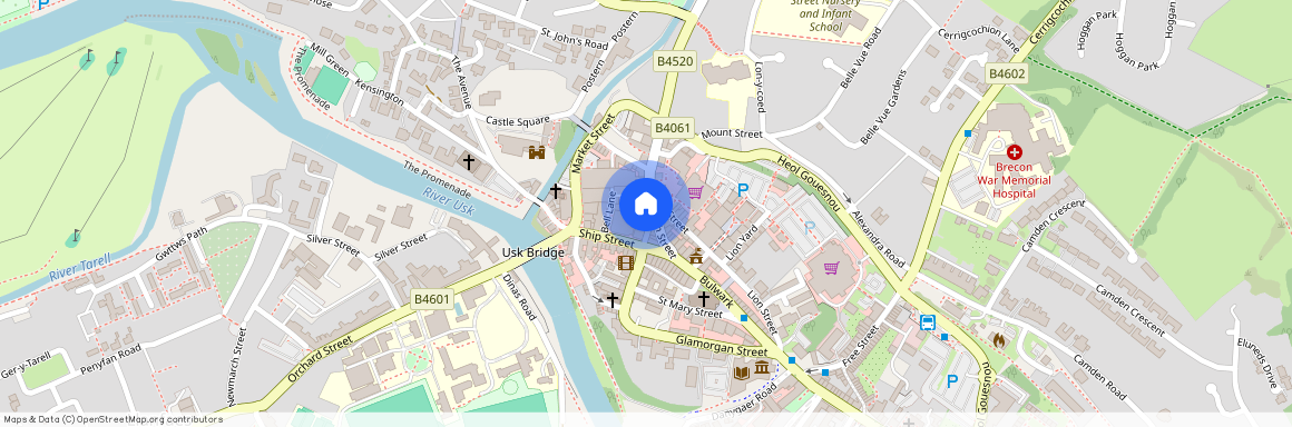 Ty Gloch, Brecon, LD3