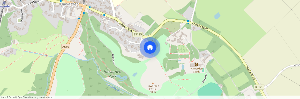 Castle Grounds, Hawarden, Deeside, CH5