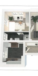 - Kleine gemütliche 2 Raum Dachgeschosswohnung - Erstbezug nach Sanierung - Photo 4