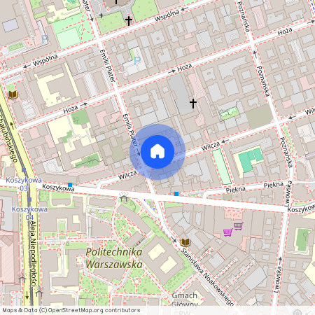 Wilcza 66/68, Warszawa, Śródmieście, Śródmieście Południowe