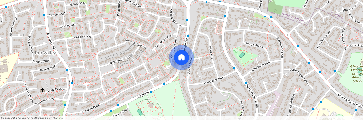 Ridgeway Walk, Nottingham NG5