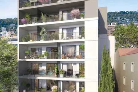 2P neuf, meublé, terrasse, Port - Photo 2