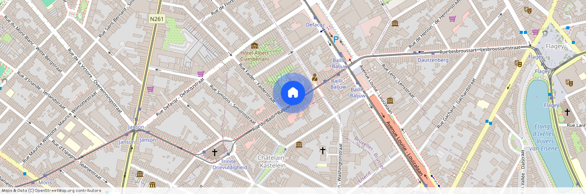 Rue du Bailli - Baljuwstraat 39, 1050 Ixelles - Elsene, Belgium