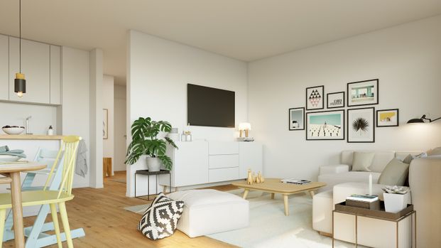 Toll geschnittene 2-Zimmer-Wohnung im Kleekamp // 1.OG Wohnung 1 - Photo 1