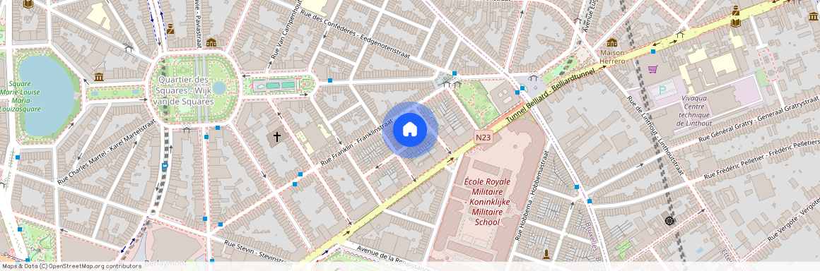 Rue le Tintoret, 34, 1000, Bruxelles