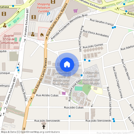 Rua Ildefonso Stockler de França, 260 - 81.020-040 - Novo Mundo - Curitiba