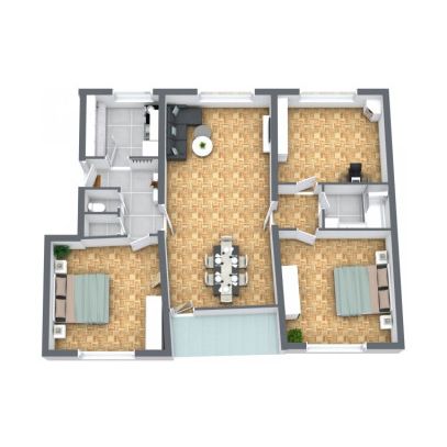 4-Zimmer-Wohnung mit Loggia | Schallmoos - Photo 1