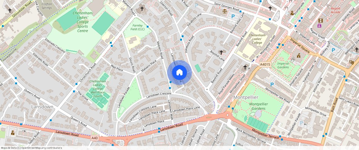 ** Lansdown Terrace Lane, Cheltenham, GL50 2JU