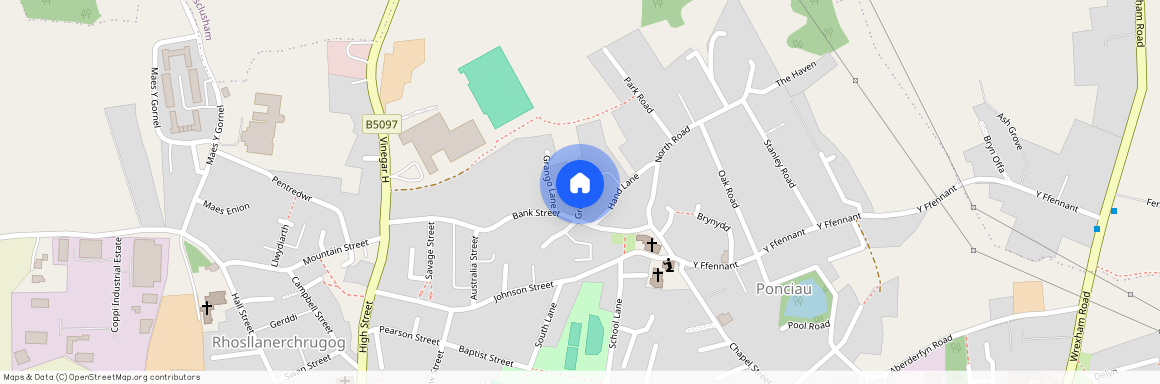Greek Road, Ponciau, Wrexham