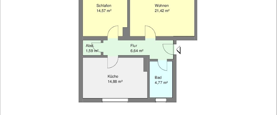 Gemütliche 2 Zimmer-Wohnung in Dortmund - Kirchderne - Foto 1