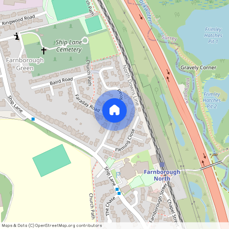 Newton Road, Farnborough, GU14