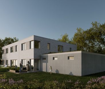 Modernes Wohnen im Neubau – 5-Zimmer-Einheit mit Terrasse & Carport - Photo 1