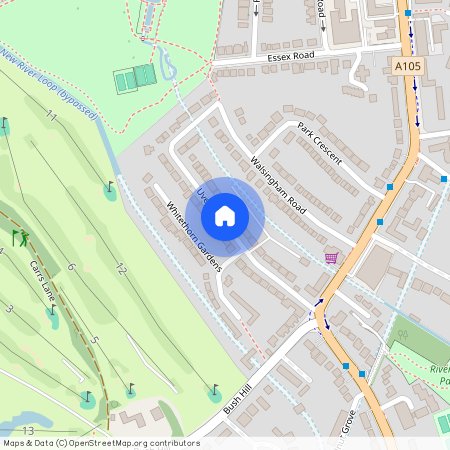 Uvedale Road, Enfield, Middlesex, EN2