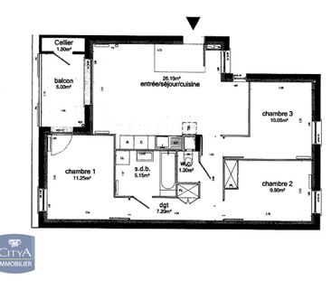 Location Appartement 4 pièces 70m² BRETIGNY SUR ORGE 91220 - Photo 2