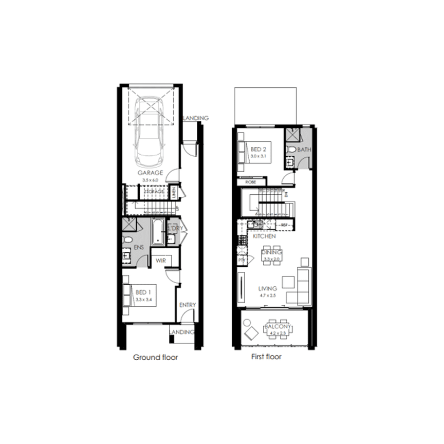 **RECEIVE ONE MONTH FREE RENT, ASK US HOW! Brand New 2-Bedroom Townhome for Lease – Werribee - Photo 2