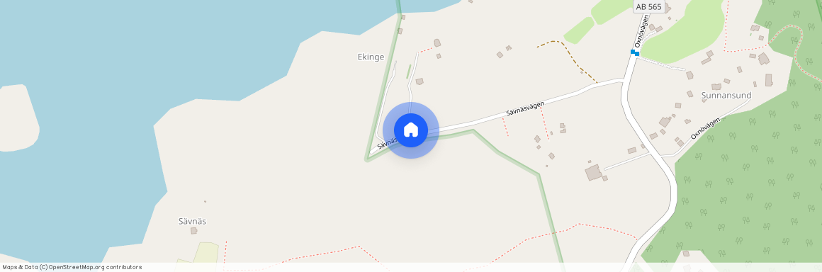 Sävnäsvägen, Gålö