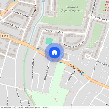 Mintern Close, Hedge Lane, Palmers Green, London, N13