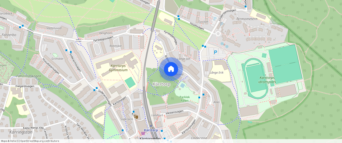 Arkövägen **, Kärrtorp