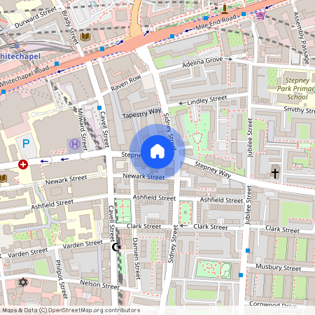 Georgette Apartments, 10 Cendal Crescent, E1