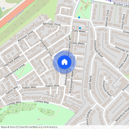 Netherwitton Way, Great Park, Gosforth