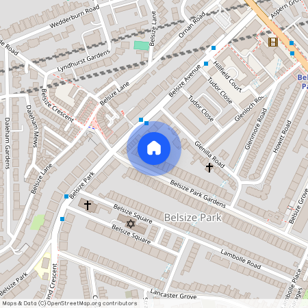 Belsize Terrace, Belsize Park, London, NW3