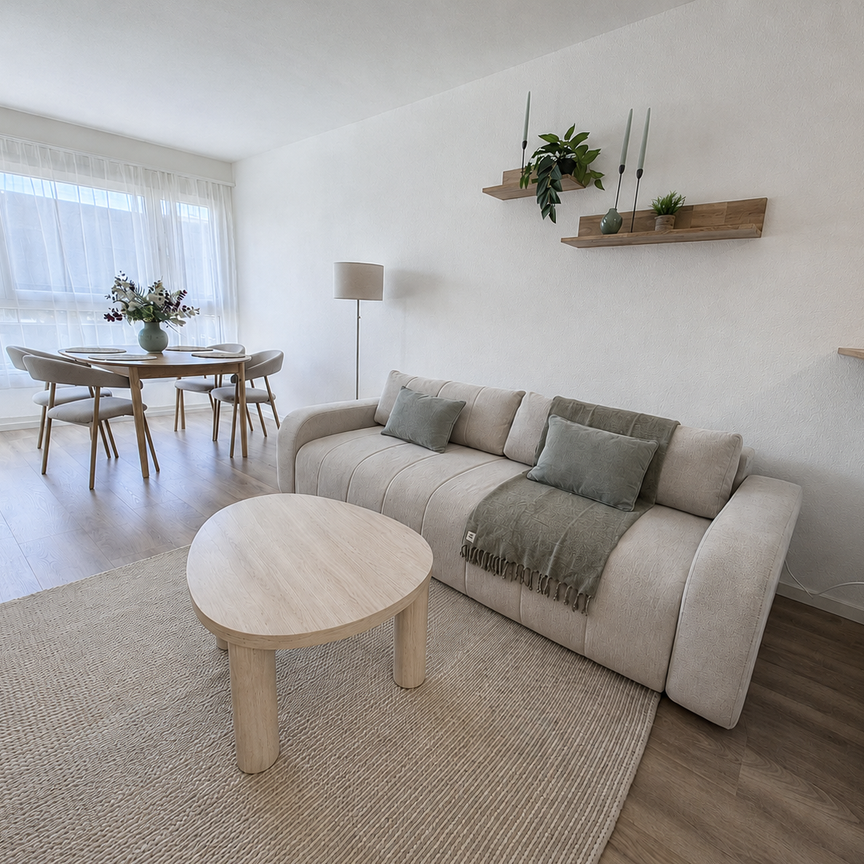Exklusive möblierte 2.5 Zimmer Stadtwohnung nahe Bahnhof Zug - Foto 1