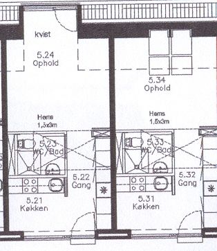 1½-værelses studiebolig - Photo 1