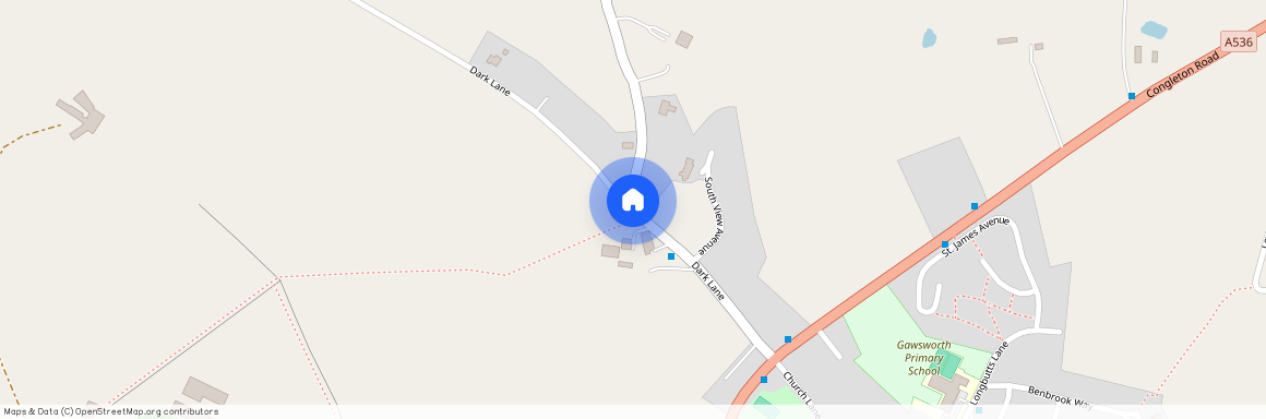 Dark Lane, Gawsworth, Macclesfield, Cheshire, SK11