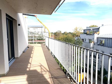 FÜ: Attraktive & helle 2-Zi-Wohnung mit großem Balkon, 2.OG, inkl. EBK, Aufzug + TG-Stellplatz - Foto 4