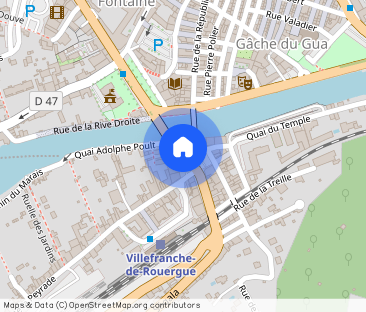 Location Appartement 3 pièces 51m² VILLEFRANCHE DE ROUERGUE 12200 - Photo 1