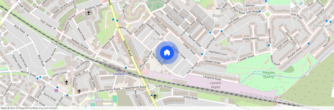 Cradock Street, Llanelli, Carmarthenshire