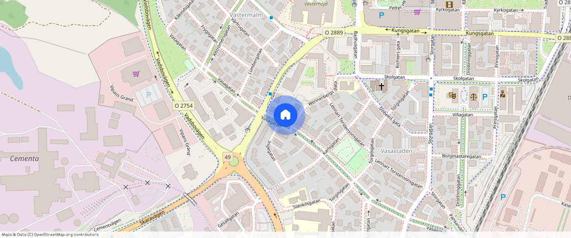 Skövde, Vasagatan, **, 54151