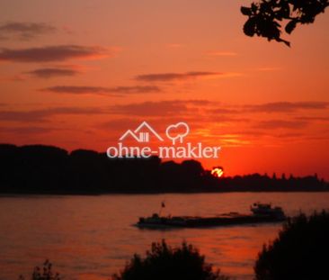 Wohnen/ARBEITEN-Rheinnähe: Schöne helle Räume mit großem Balkon/Grü... - Foto 5