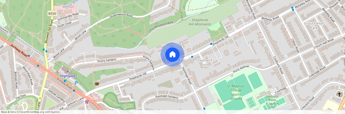 Shepherds Hill, Highgate, N6