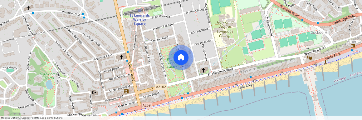 St Leonards on Sea, Warrior Square, TN37 6BP, East Sussex