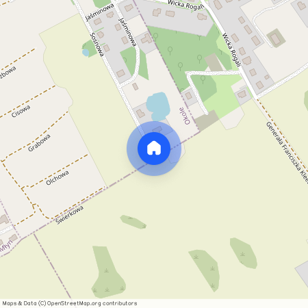 ul. Sosnowa, Okole, Starogard Gdański, starogardzki, pomorskie