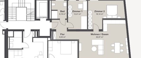 Wohnen in wilhelmEins - bewahren.bewegen.begegnen. - Foto 1