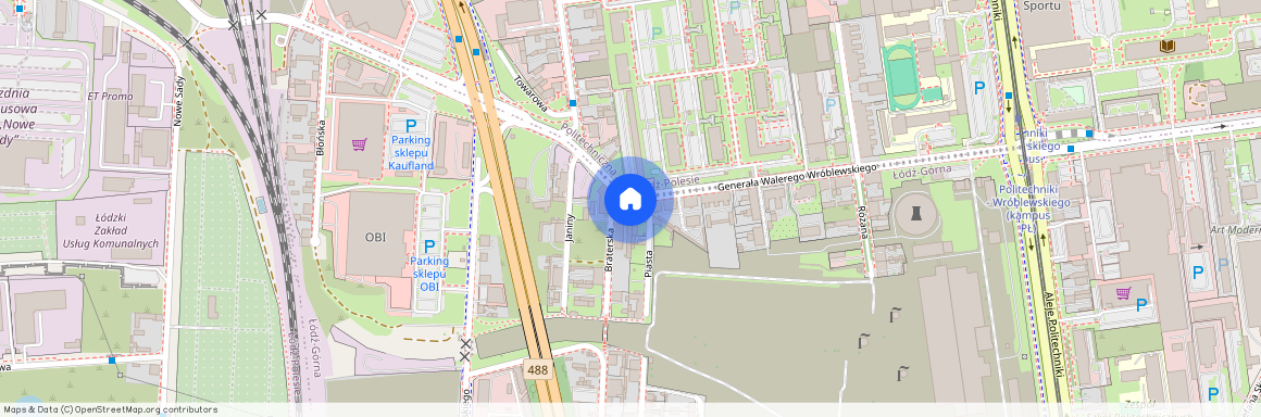 Łódź-Górna, Walerego Wróblewskiego, Łódź